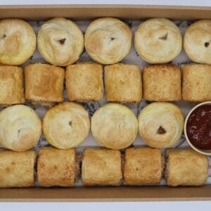 Mini Pies & Sausage Rolls